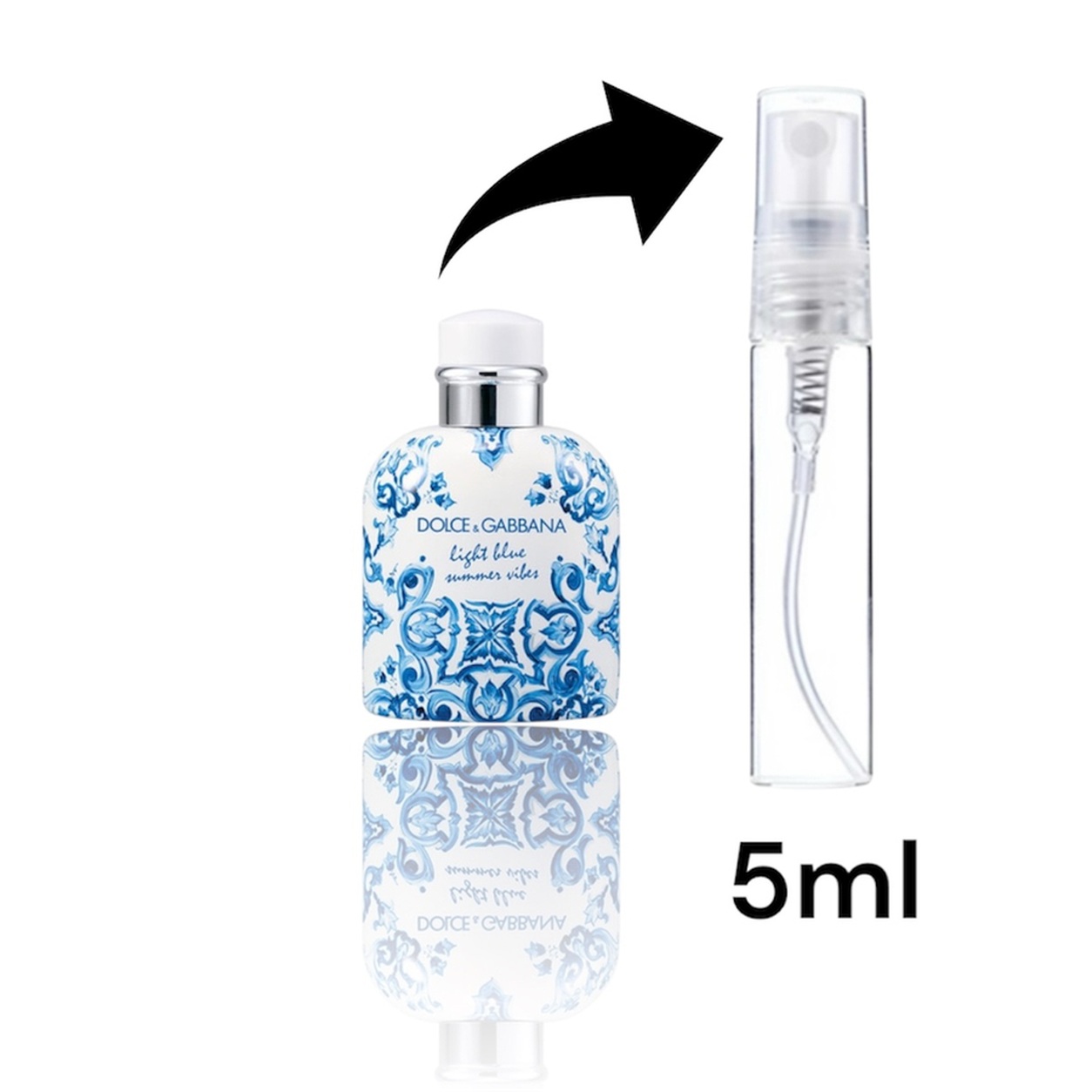 Decant de 5 ml de Dolce & Gabbana Light Blue Pour Homme Summer Vibes